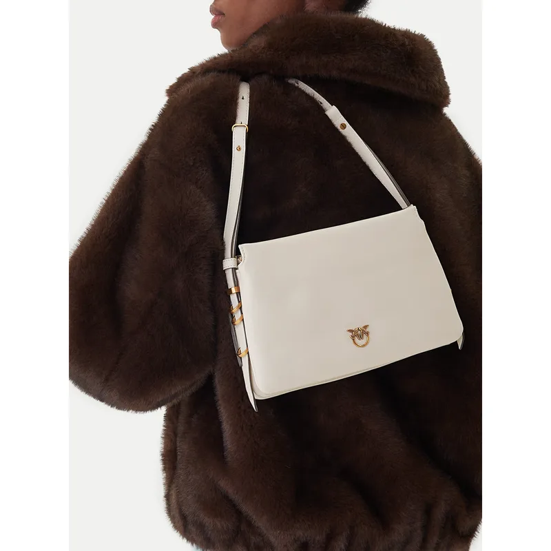 Τσάντα PINKO Triplet Mini AI 25-26 PLTT 105883 A0QO Εκρού