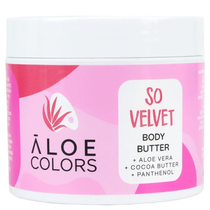 Aloe Colors So Velvet Vol.2 Butter Body Ενυδατική Κρέμα Σώματος για Μεταξένια Επιδερμίδα με Απαλό Άρωμα Αγάπης 200ml