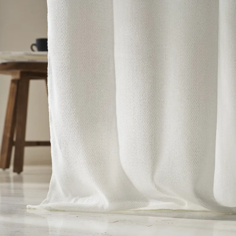 Κουρτίνα (140x280) Με Τρουκς Gofis Home Velmira Off White 509/05