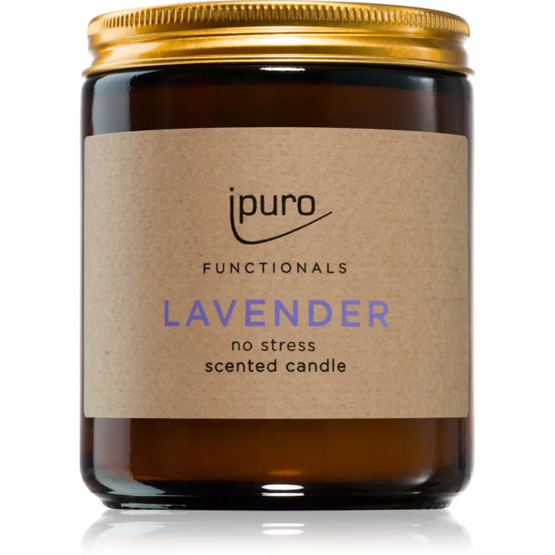 ipuro Functionals Lavender αρωματικό κερί 200 γρ