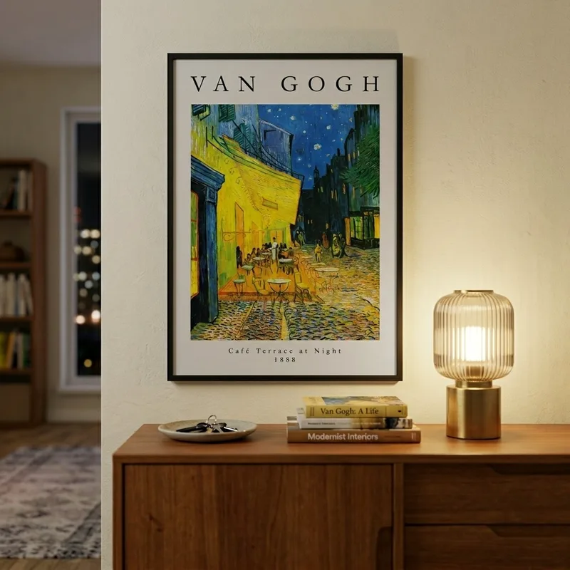 Πόστερ VAN GOGH - CAFE TERRACE