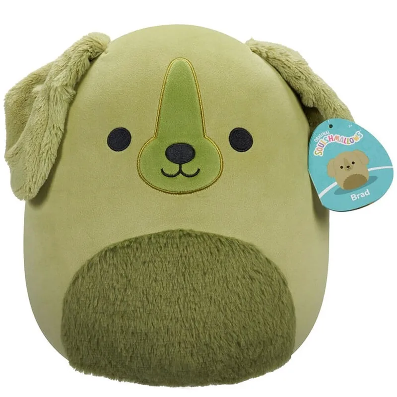 Λούτρινo Squishmallows Brad Πράσινος Σκύλος 30,5cm W5B #2296