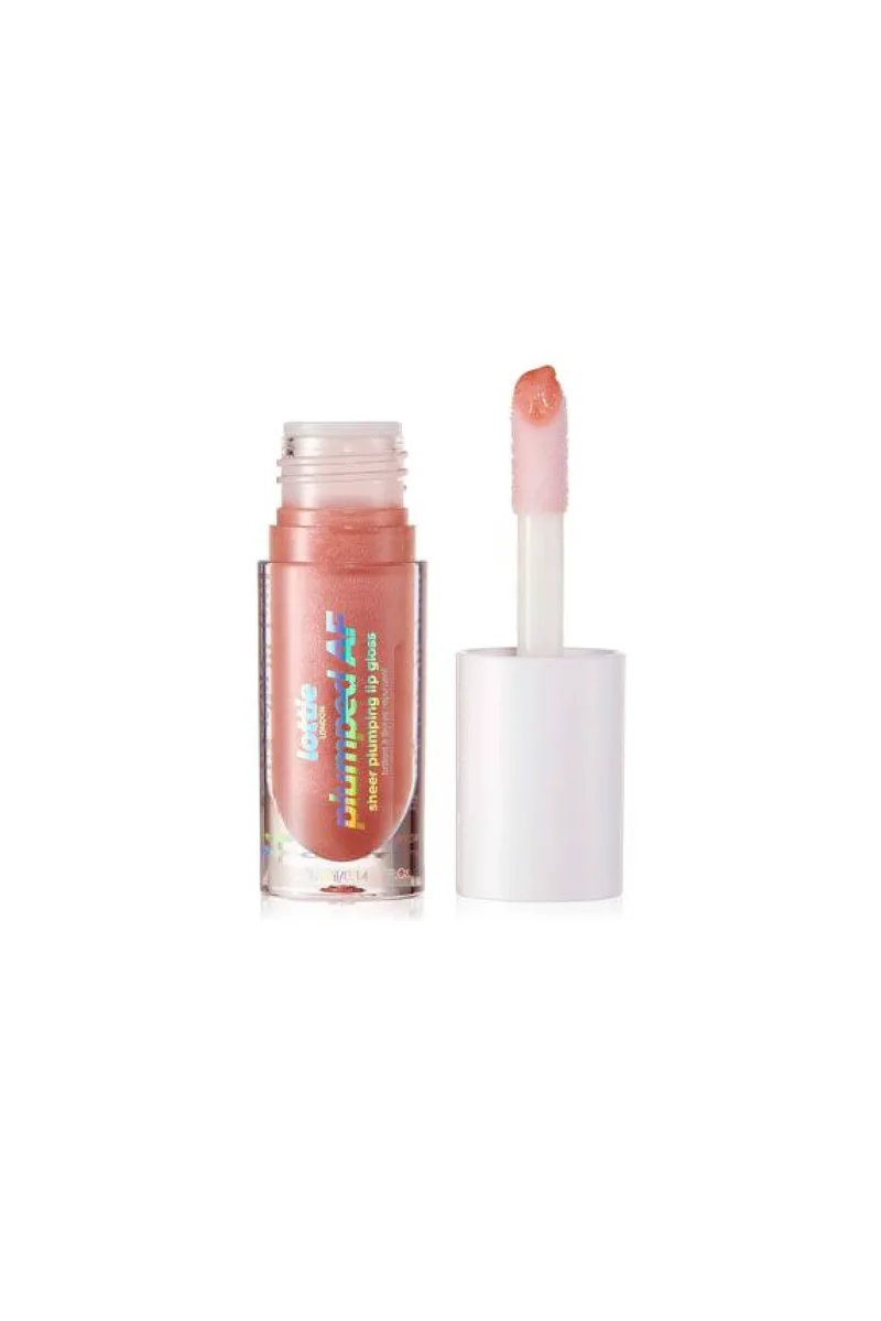 Lipgloss Plumped Af Baddie Ροζ Lottie London Μονόχρωμο
