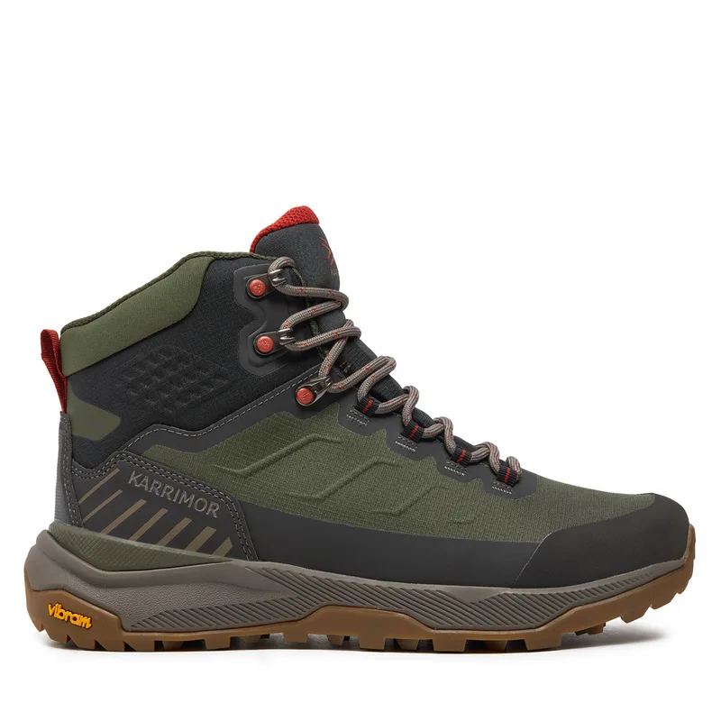 Παπούτσια πεζοπορίας Karrimor Peregrine Mid Vibram K1102 Χακί