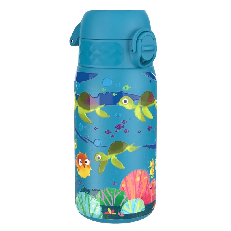 Μεταλλικό Μπουκάλι 400ml Χελώνες Ion8