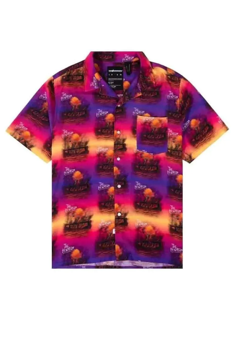 THE HUNDREDS Πουκάμισα Apocalypse Woven - MULTI-T23S108010-MULTI