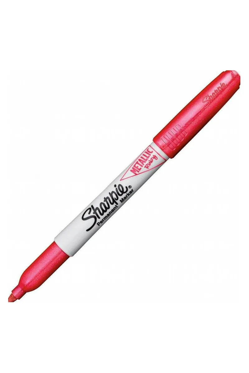 Μαρκαδόρος ανεξίτηλης γραφής Sharpie Fine 1mm Metallic - Ροζ μεταλλικό