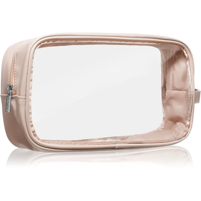 Notino Travel Collection Large Clear Organizer διαφανές νεσεσέρ καλλυντικών L Μπεζ 1 τμχ