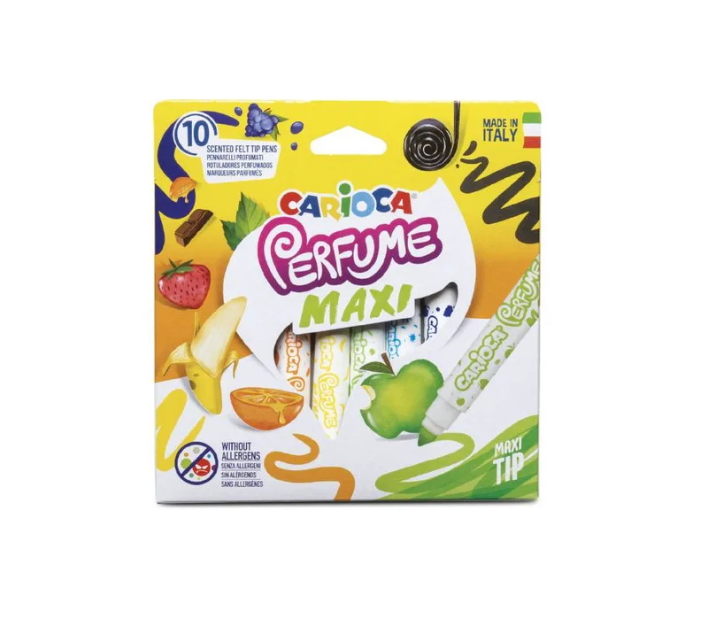 Carioca Perfume Αρωματικοί Μαρκαδόροι MAXI 10 χρώματα