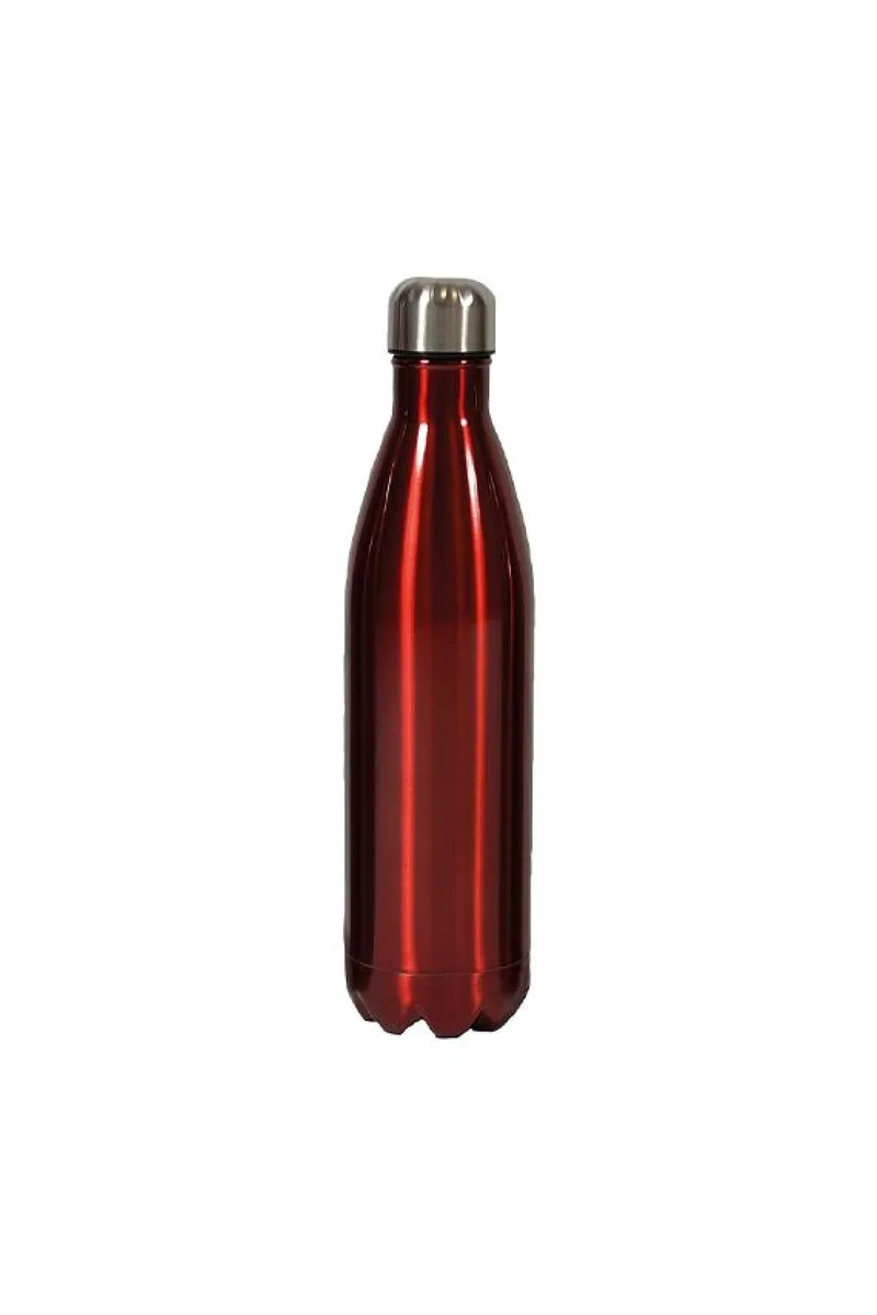 Μπουκαλι Θερμος Κοκκινο 500Ml 25x24.5x18cm Μονόχρωμο Sidirella