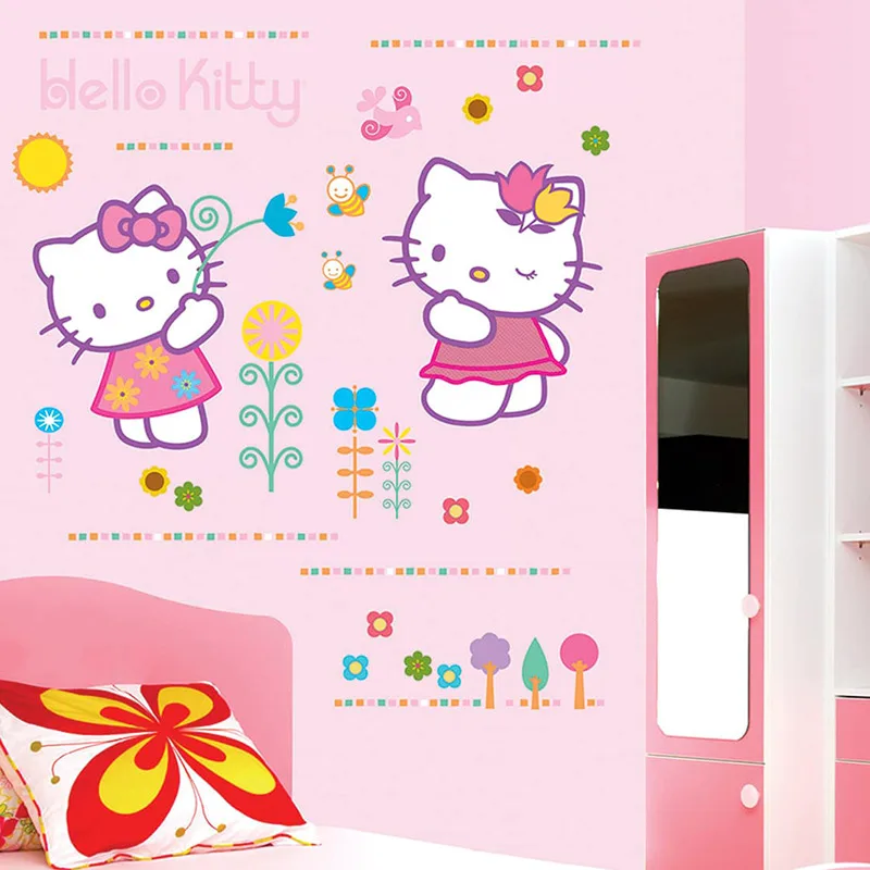 Αυτοκόλλητα Τοίχου Ango 5193 Hello Kitty