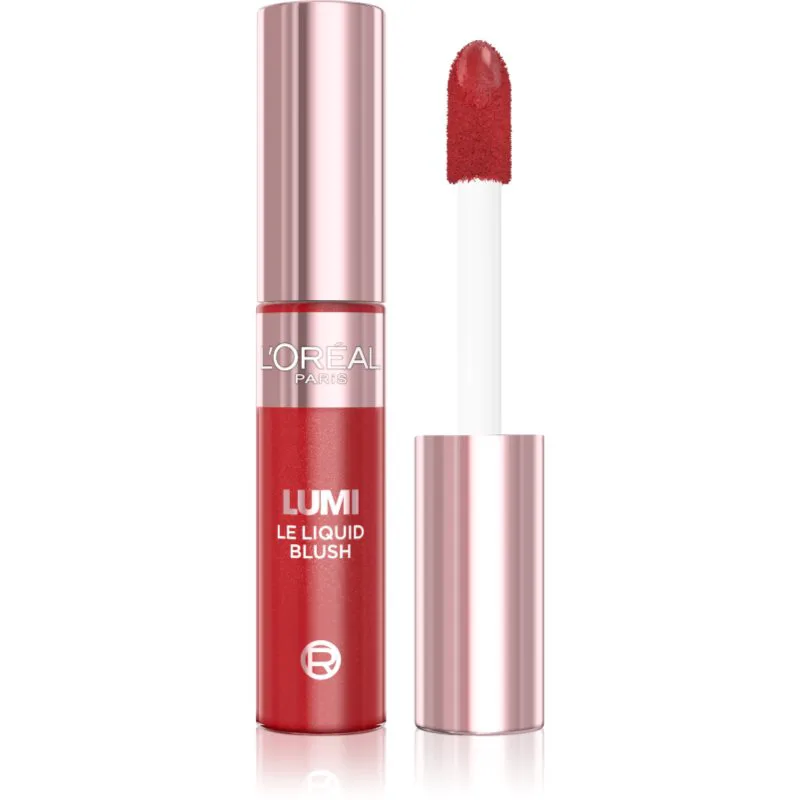 L’Oréal Paris Lumi Le Liquid Blush υγρό ρουζ απόχρωση 640 Glowy Rouge 11 ml