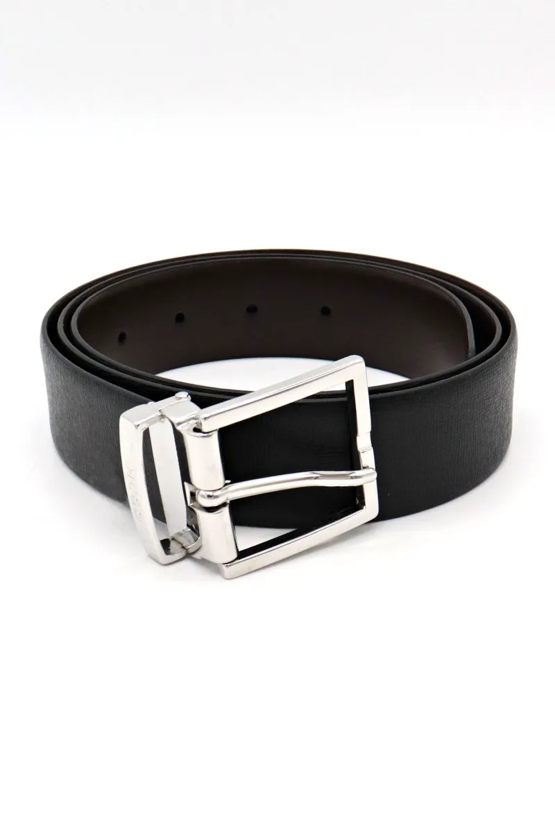 HUGO ΖΩΝΗ Giupi-S_Sr35_sp REVERSIBLE ΜΑΥΡΟ ΚΑΦΕ