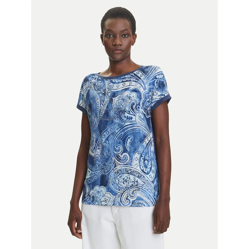 Olsen T-Shirt 11105117 Μπλε Regular Fit