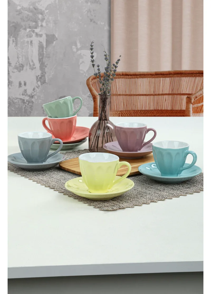 Kitchen Offers - Σετ Φλιτζάνι Τσαγιού (12 Τεμάχια) Hermia