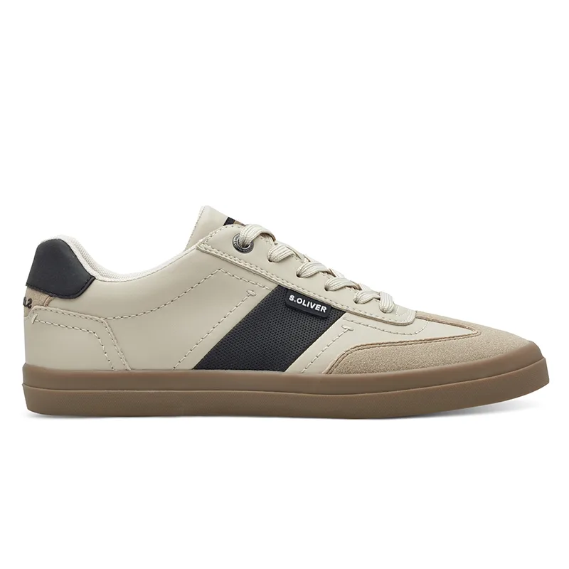 s.OLIVER ΑΝΔΡΙΚΟ SNEAKER 5-13609-44 410 BEIGE COMB