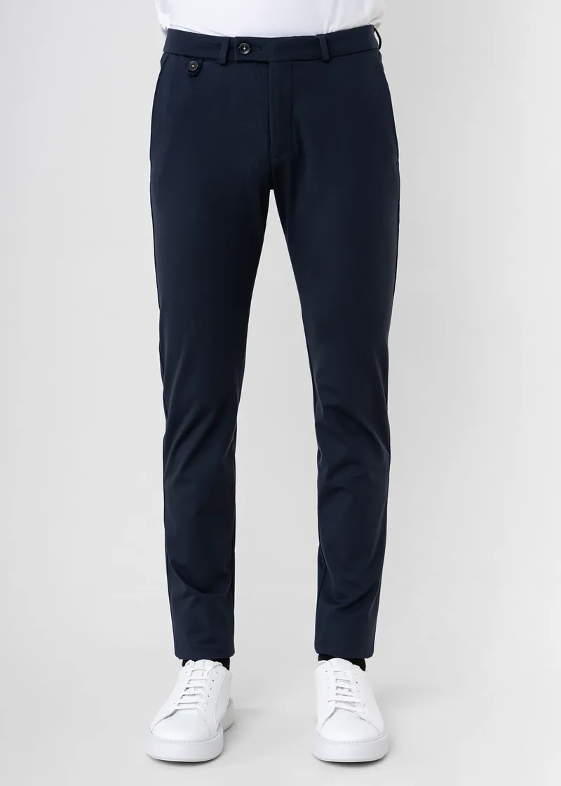 Bugatti Υφασμάτινο Παντελόνι της σειράς Chino - 4096 56807A 390 Dark Blue