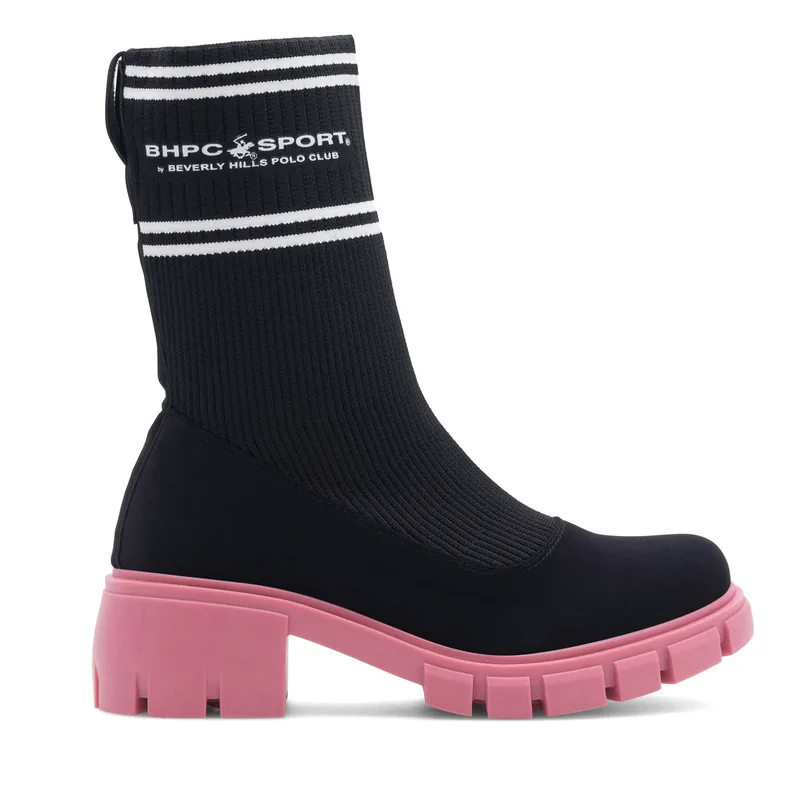 Μποτάκια Beverly Hills Polo Club WS5575-18 Ροζ