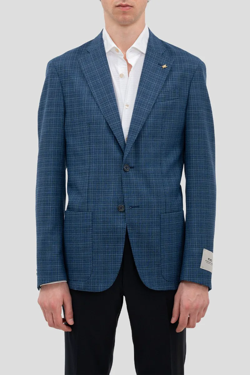 CORNELIANI Ανδρικό Μπλε Suit Jacket