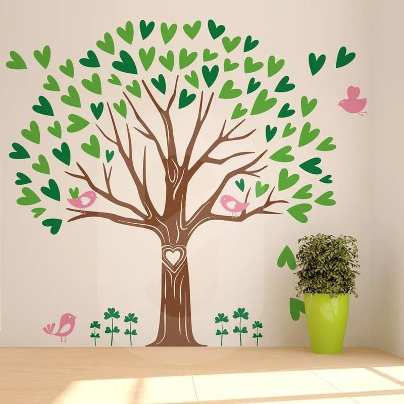 Αυτοκόλλητο τοίχου LOVING TREE