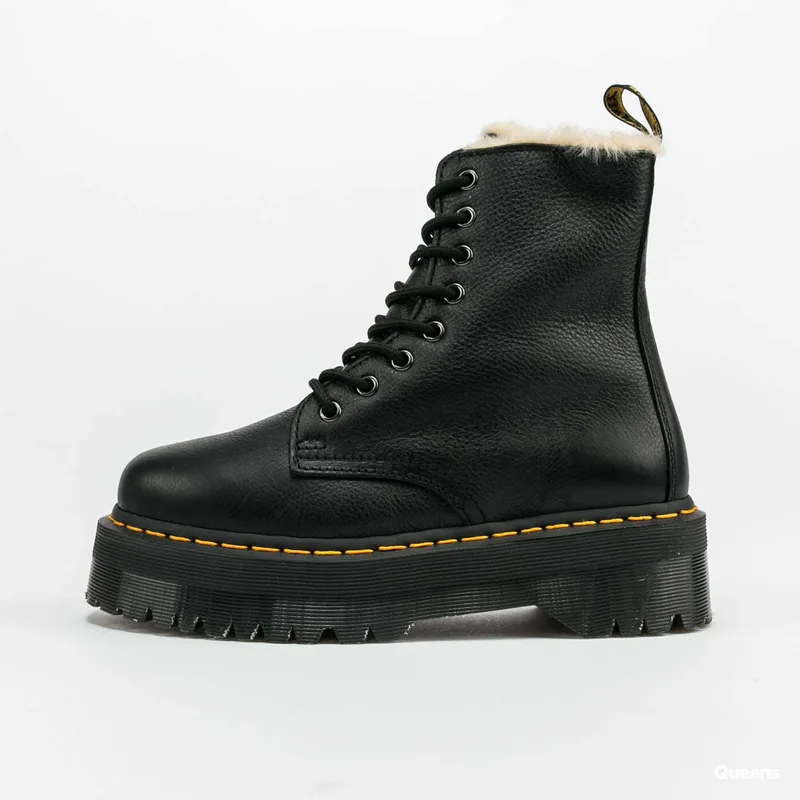 Sneakers Dr. Martens Jadon Fl 8 Eye Boot Black EUR 36