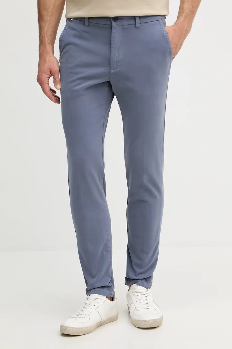 BOSS παντελόνι chino Ανδρικό από βαμβάκι με ελαστάν H-Kaiton1
