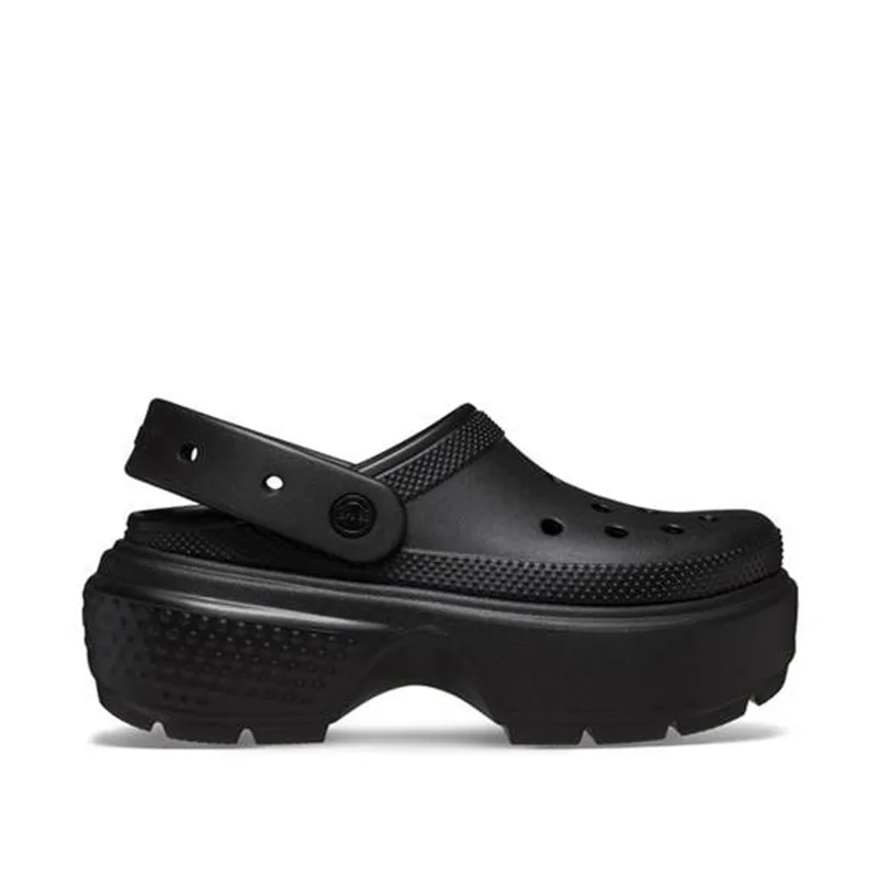 Crocs Lined Stomp Clog 112391-03 Σαμπό Μαύρο