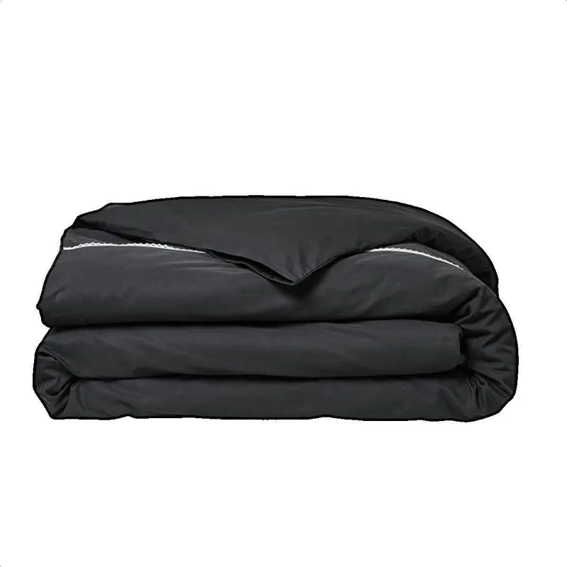 Σετ κλινοσκεπασμάτων Today Parure de lit Élégante en percale de coton gris