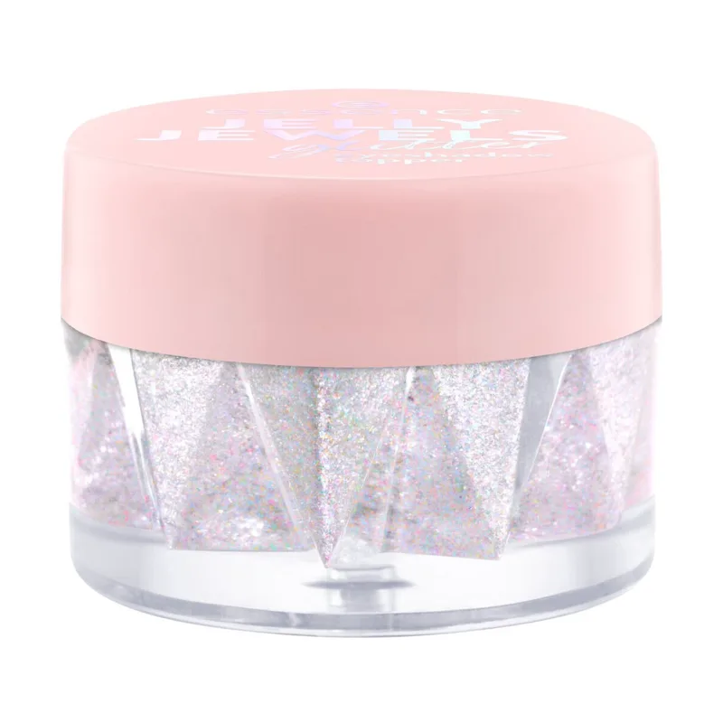 Σκιές ματιών & βάσεις Essence Glitter Eyeshadow Jelly Jewels - 02 Celestial Shimmer