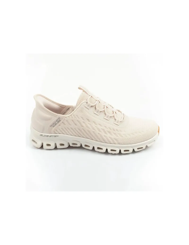 Skechers GlideStep women's sneakers comfortable ecru slipins