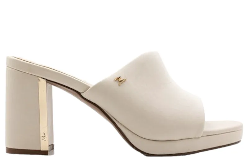 Mules Mexx Lulu MXTY017803W-Off White Γυναικείο