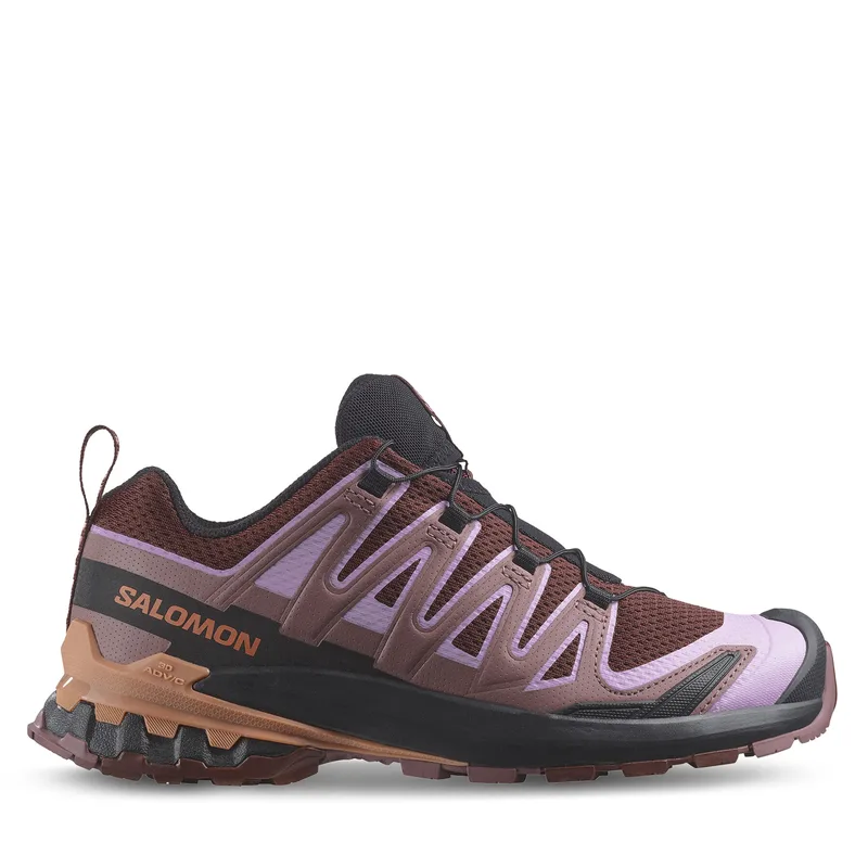 Παπούτσια πεζοπορίας Salomon Xa Pro 3D V9 L47589300 Μπορντό