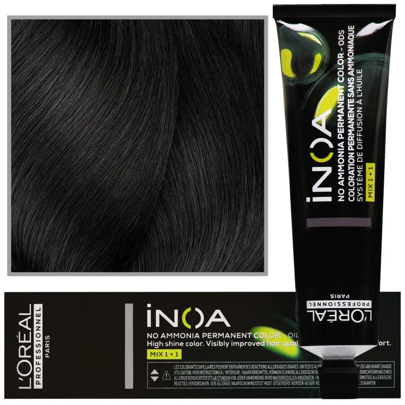 Hair dye L'Oréal Inoa 60 ml 4.0 Dark Brown