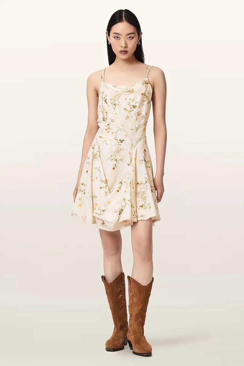 AllSaints καλοκαιρινό με βισκόζη CLAIRE