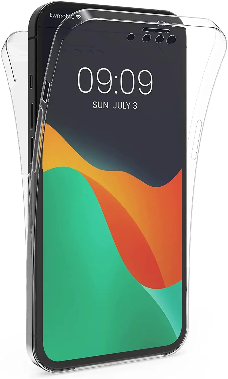 KWmobile Διάφανη Θήκη Σιλικόνης Full Body Apple iPhone 13 Pro - Transparent (58272.03)
