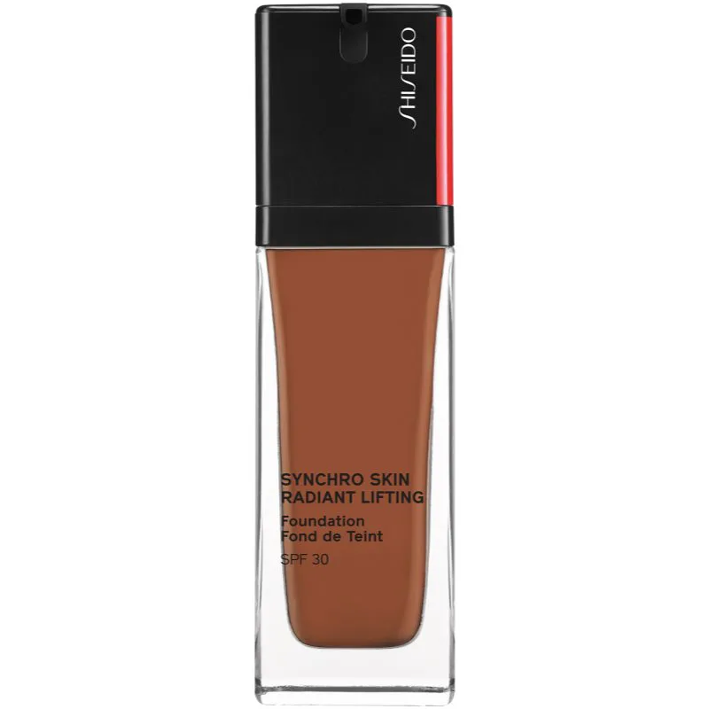 Shiseido Synchro Skin Radiant Lifting Foundation λαμπρυντικό ανυψωτικό μεικ απ SPF 30 απόχρωση 520 Rosewood 30 μλ