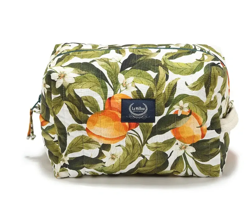 Mollet Quilted Cosmetic Bag - Tuscany - Rafaello