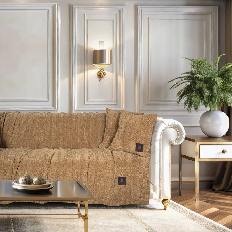Ριχτάρι Τριθέσιου Greenwich Polo Club 3949 Ochre 180x300