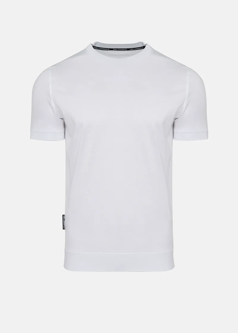 Karl Lagerfeld T Shirt της σειράς Crewneck - 755000 552200 10 White