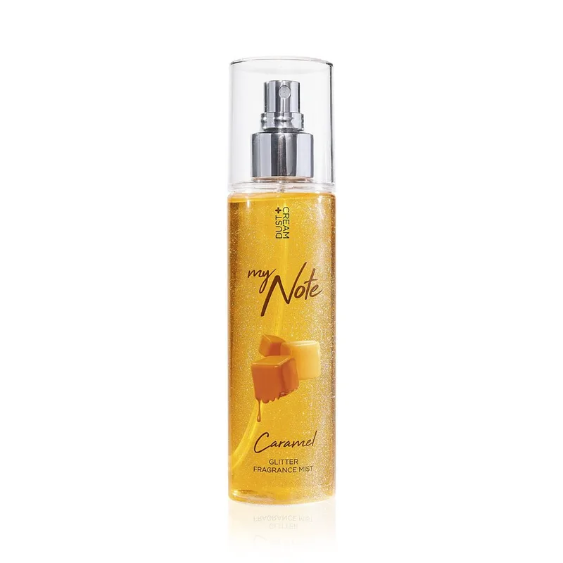 GLITTER FRAGRANCE MIST MY NOTE CARAMEL 200ML