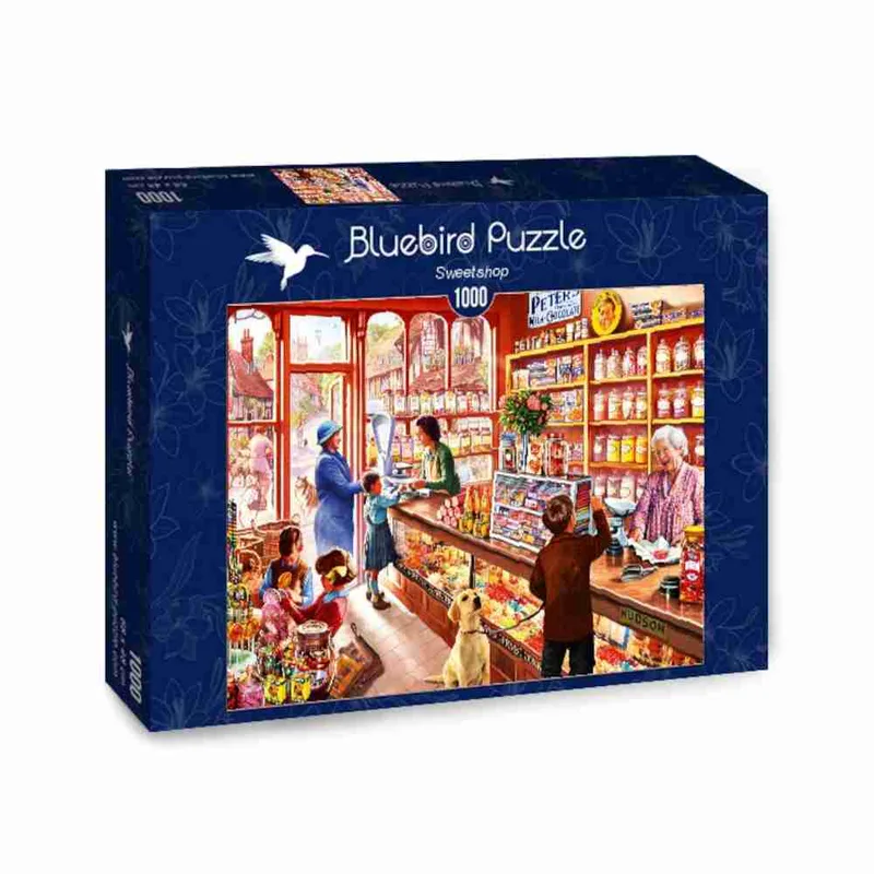 Bluebird Puzzle-70318-Sweetshop -1000 pieces