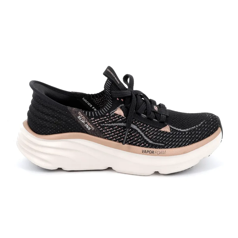 Γυναικείο Αθλητικό Παπούτσι Skechers D' Lux Vapor Χρώματος Μαύρο 150584-BKRG