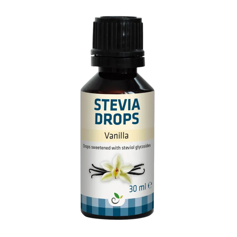 Sukrin Stevia drops Vanilla (30 ml) - Στέβια με γεύση βανίλία