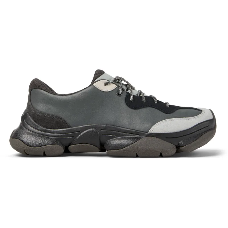 CAMPER Twins - Casual παπούτσια Για Ανδρικα - Γκρι, Μέγεθος 39, Smooth leather