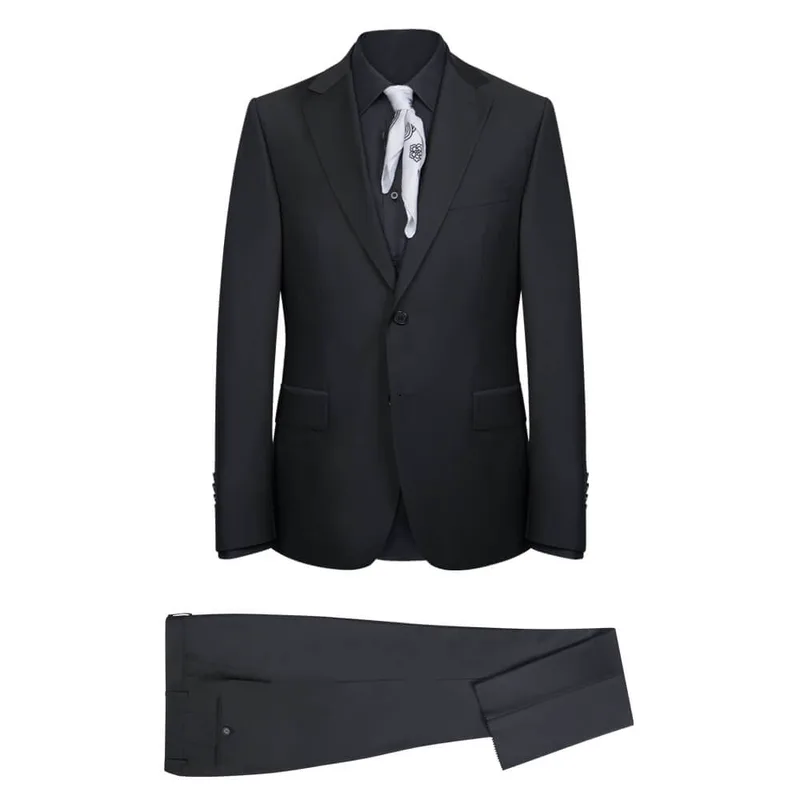 Prince Oliver Κοστούμι Μαύρο (Modern Fit) New Arrival