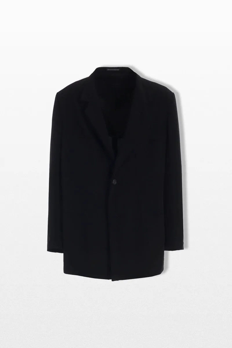 YOHJI YAMAMOTO Ανδρικό Μαύρο Tuxedo Jacket