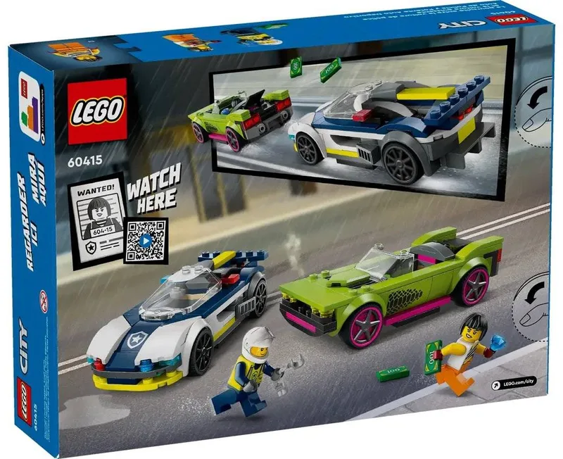 LEGO CITY POLICE CAR AND MUSCLE CAR CHASE (60415)