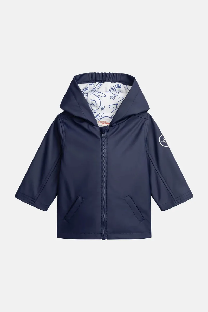 DPAM βρεφικό αδιάβροχο μπουφάν για αγόρια "Navy Raincoat" - 370847 Μπλε Σκούρο