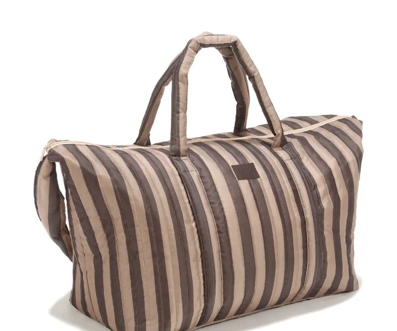 Τσάντα Ταξιδιού Stripes Brown