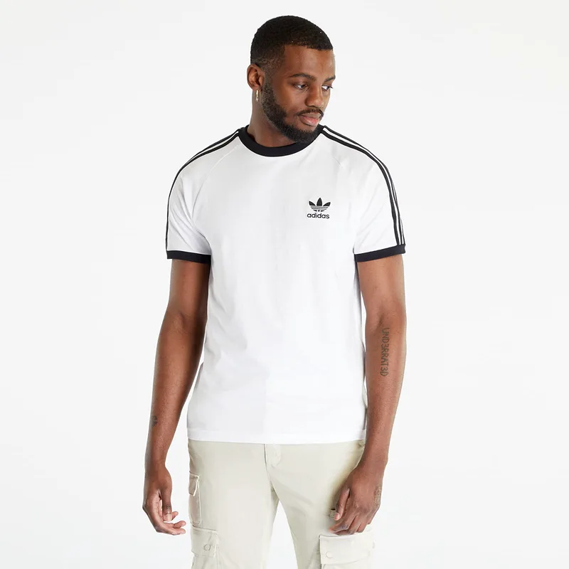 T-shirt adidas 3-Stripes Short Sleeve Tee White L